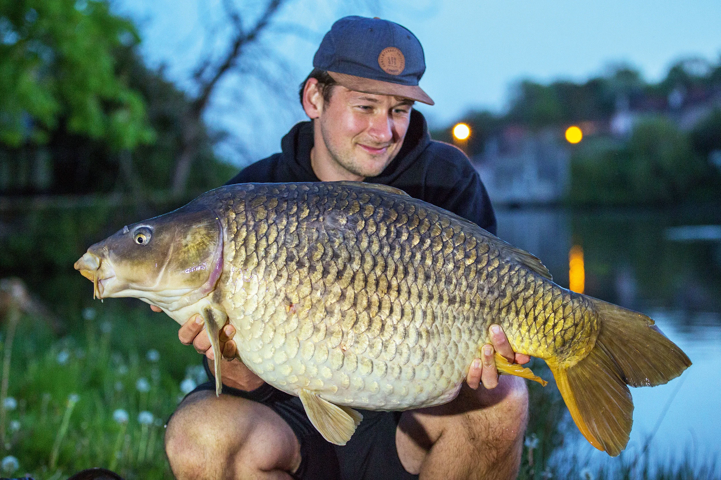 A defining moment in my angling life – words failed me for this upper 40, river-caught, common
