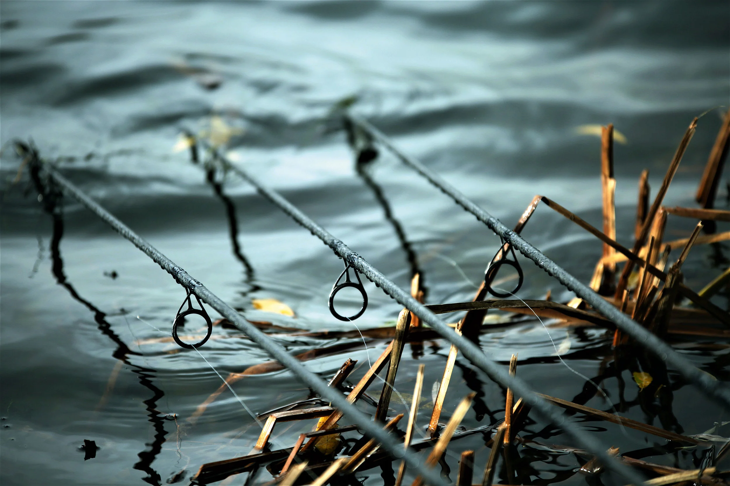 Slack lines were something Simon always used when targeting these pressured carp