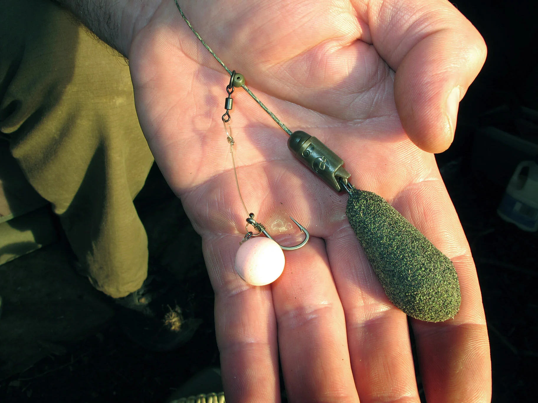 Dave has total confidence in his standard Chod Rig, but it is only used when the swim dictates there is no other viable option