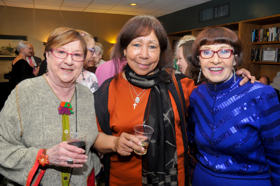   Residents Delores Wolfe, Michaele Duroseau, Gertrude Whitney  