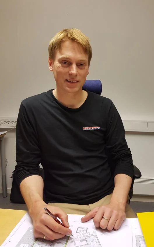 Henning Heltne, dagleg leiar i Tømrer Service AS