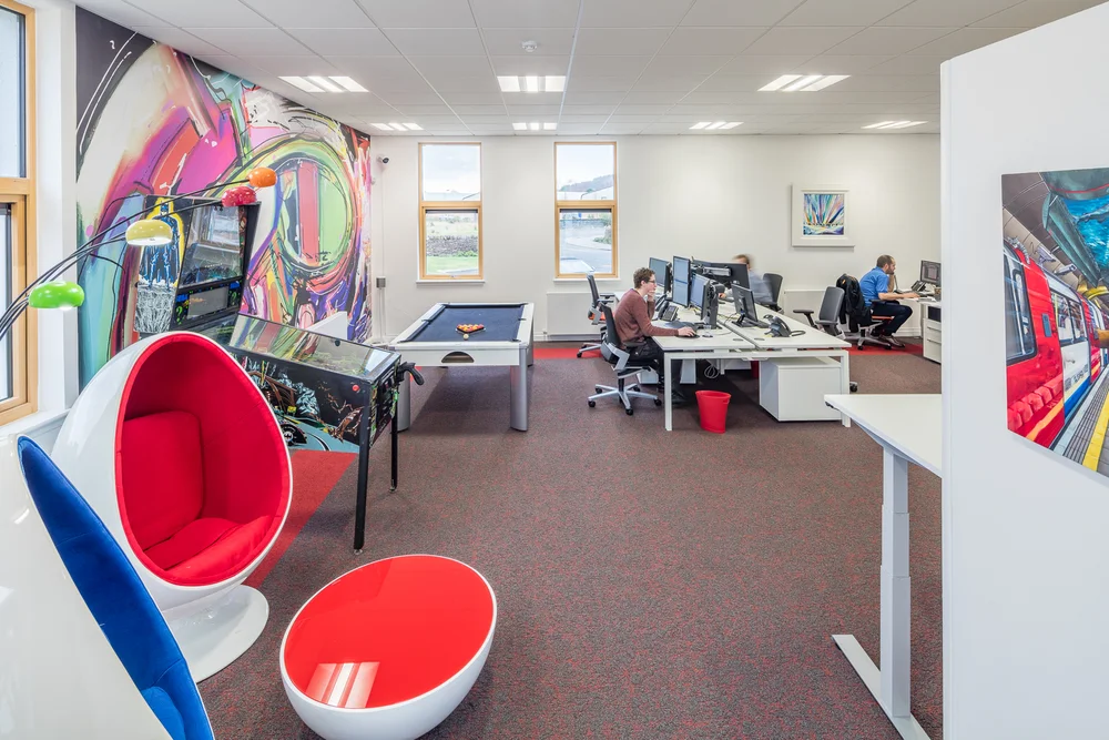 Interior Design And Furniture For Sandbank Business Park In Dunoon Amos Beech