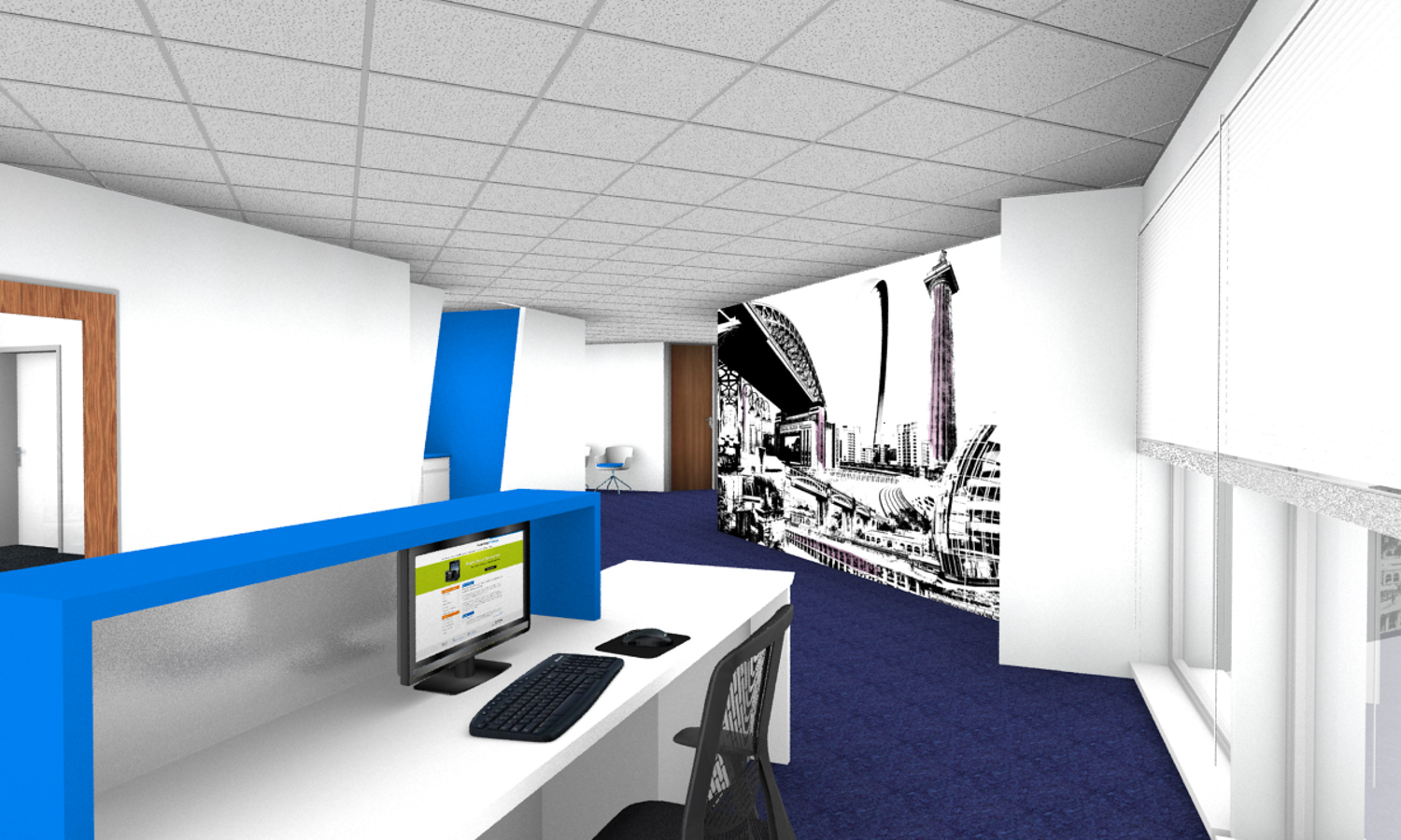 Newcastle Reception Area office refurbishment.jpg