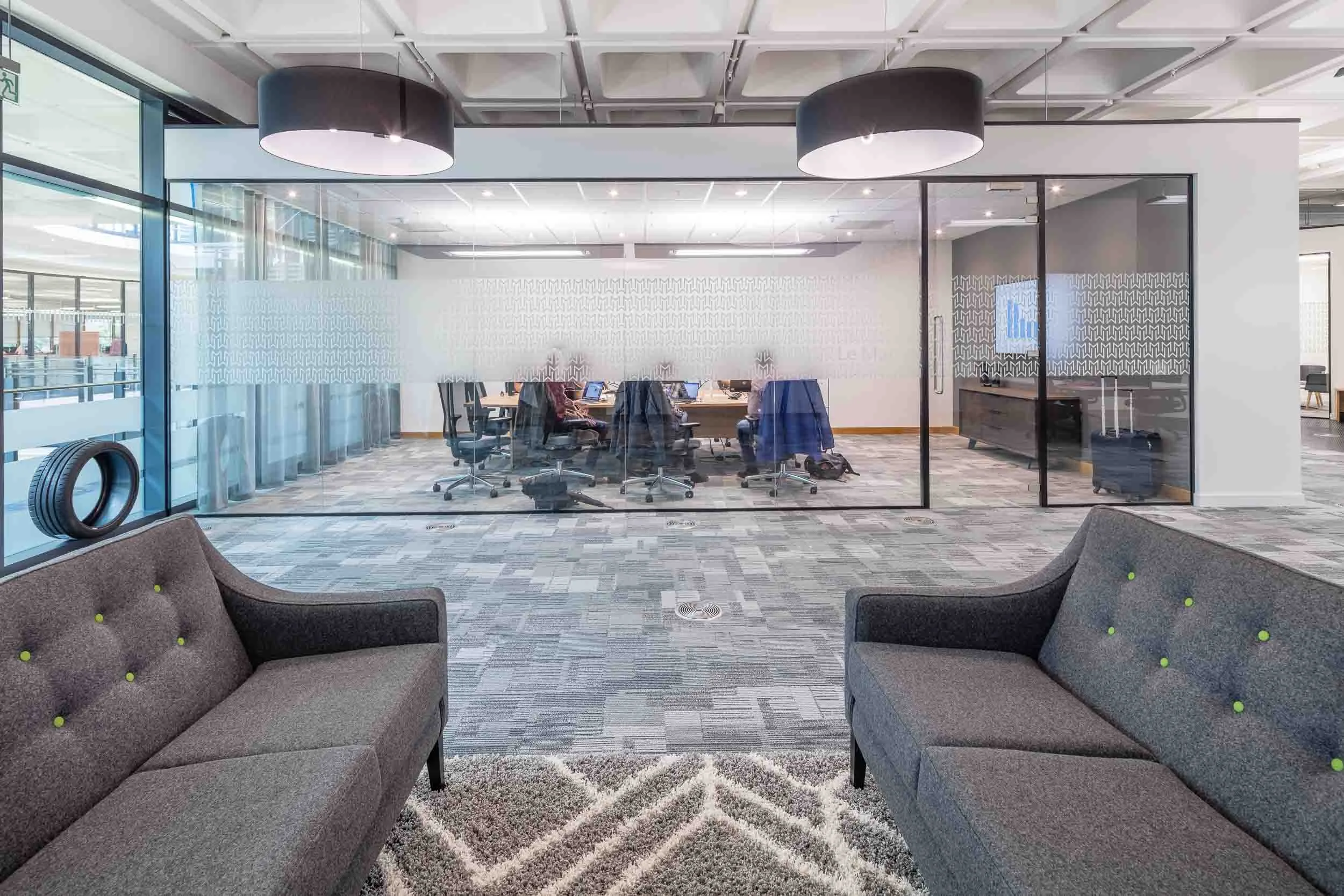 Reception break out area