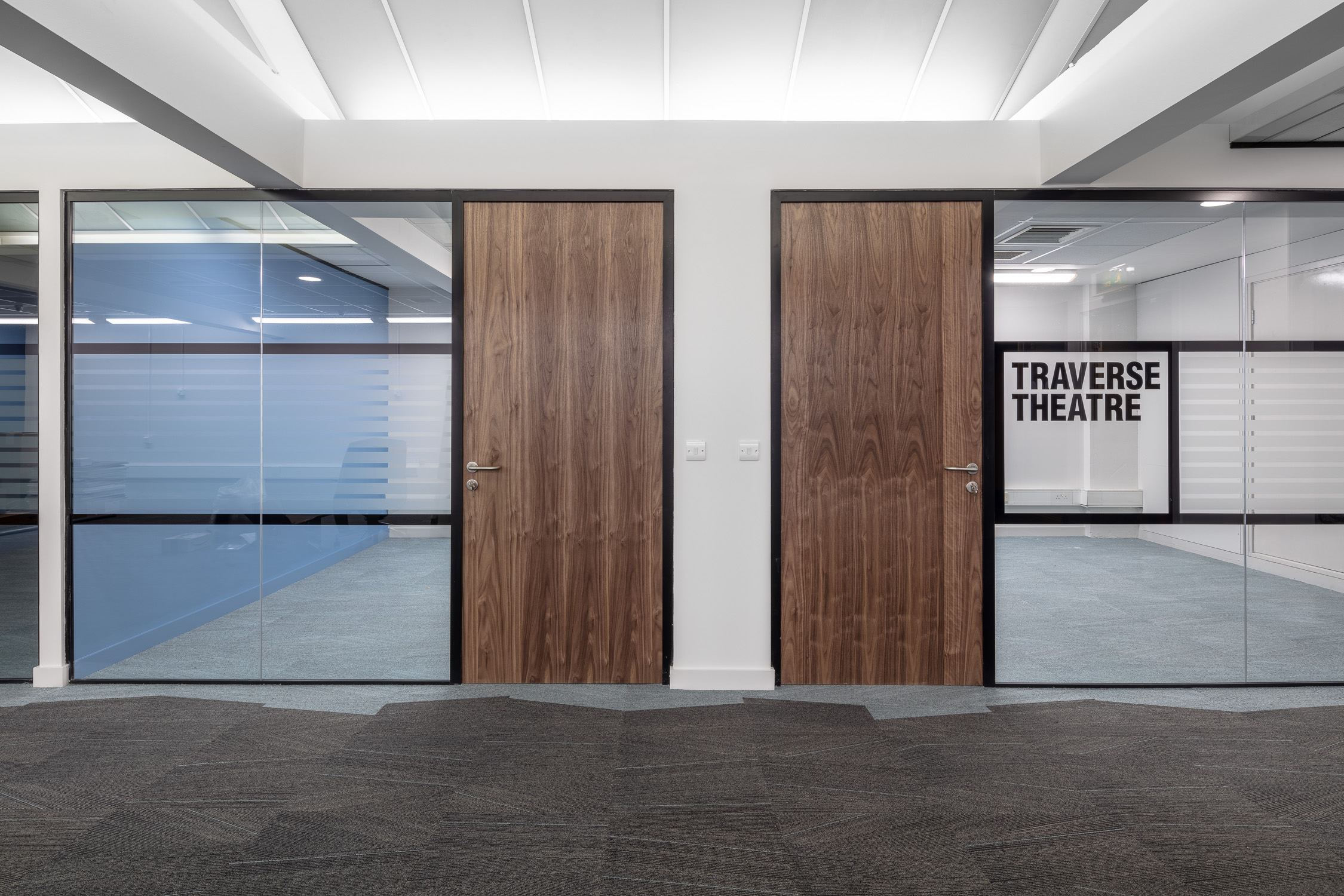 Office refurbishment for Traverse Theatre Edinburgh