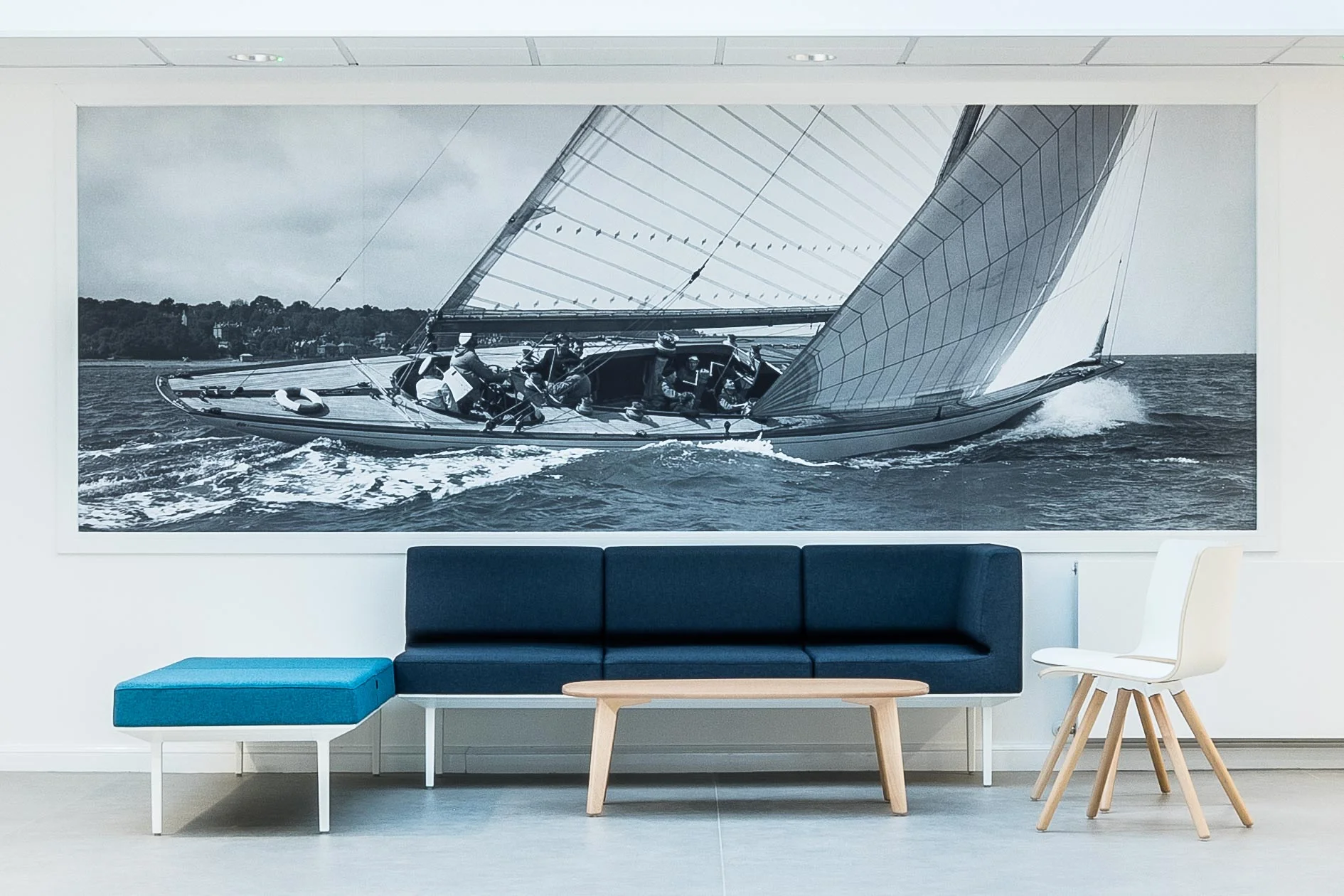 Reception area