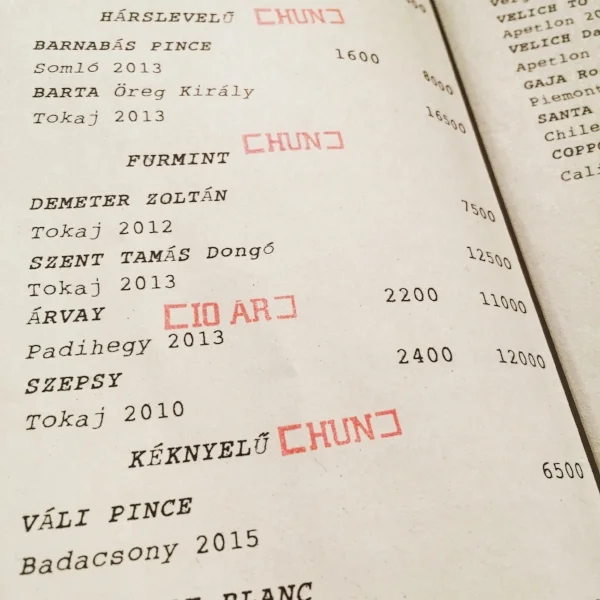 Introduction to Hungarian Wine