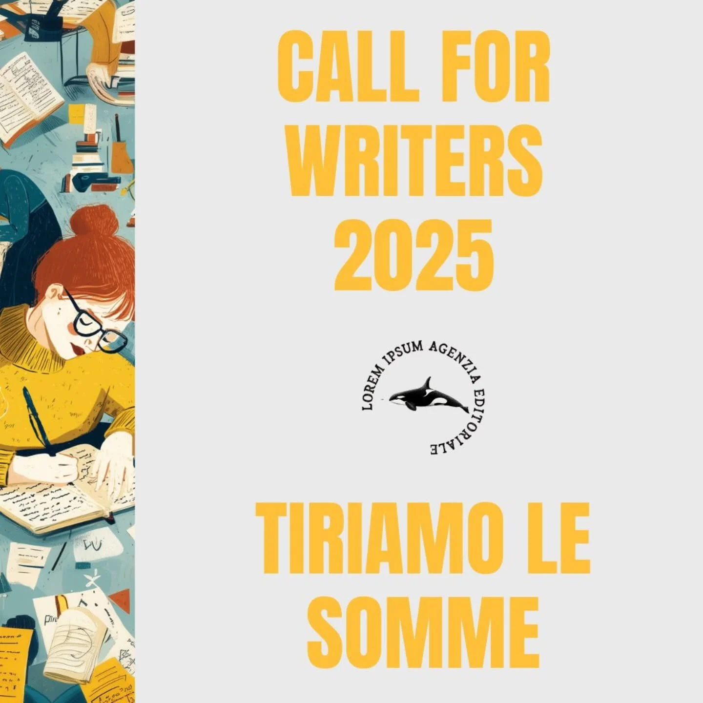 Qualche mese fa abbiamo lanciato la nostra prima Call for Writers, dedicata alle scrittrici di romanzi con una protagonista femminile. La risposta &egrave; stata straordinaria: in poche settimane sono arrivati centinaia di manoscritti da tutta Italia