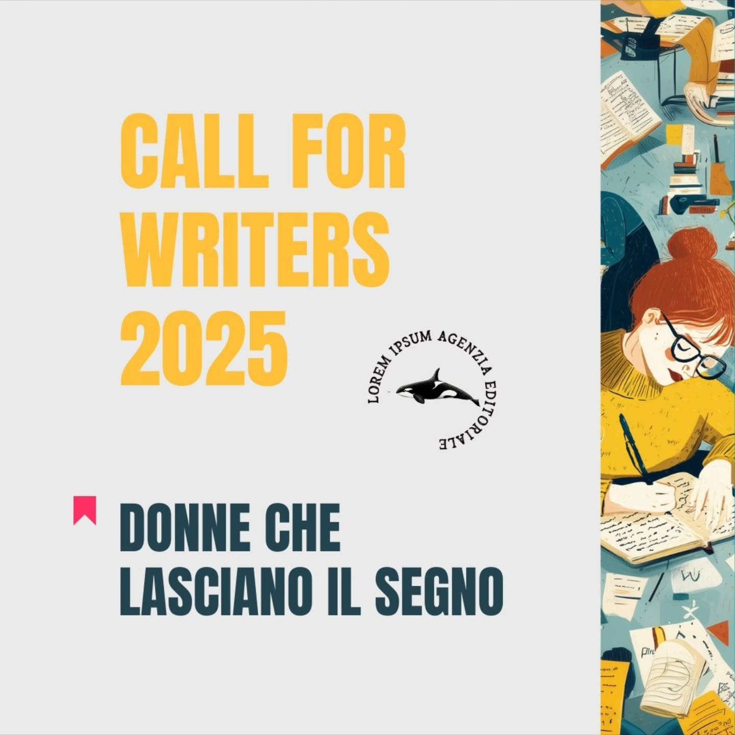 Per la nostra prima call, vogliamo scoprire voci femminili nuove e autentiche, capaci di dare vita a personaggi potenti, complessi, sfaccettati.
Donne vive, che brillano e si spezzano, che cadono e si rialzano. Donne che prendono parola anche quando 