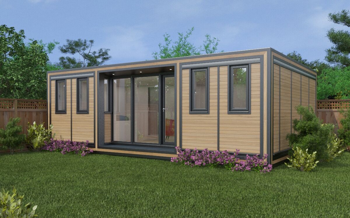 ZEDBOX 745 (7 x 4.5) Internal Size: 7472 x 4817 External Size: 7942 x 5287 Bed Options: Single or Double or Two Doubles Kitchen Options: Micro Kitchen or Kitchen Wet Room Options: Yes Portico: Yes Price: £48,000 Optional Extras Request Zedbox Catalogue