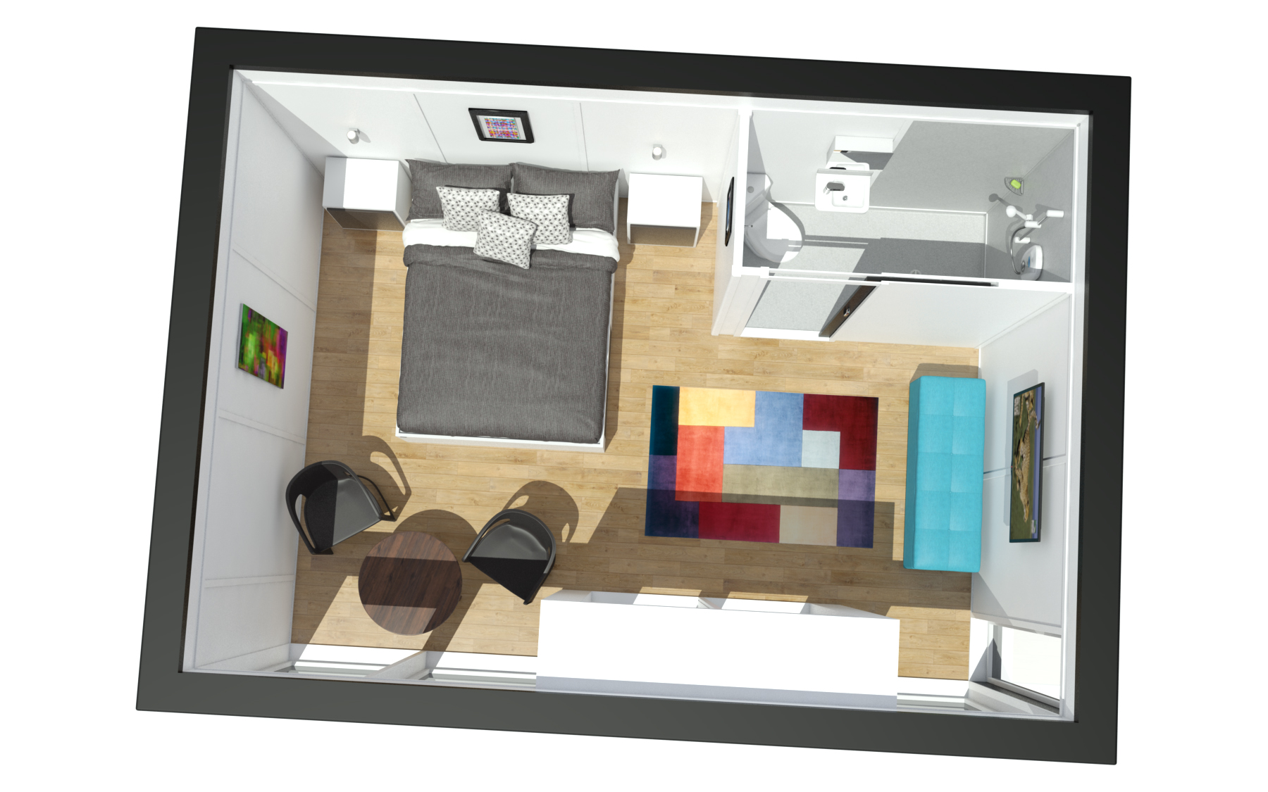 Zedbox 535 - plan view