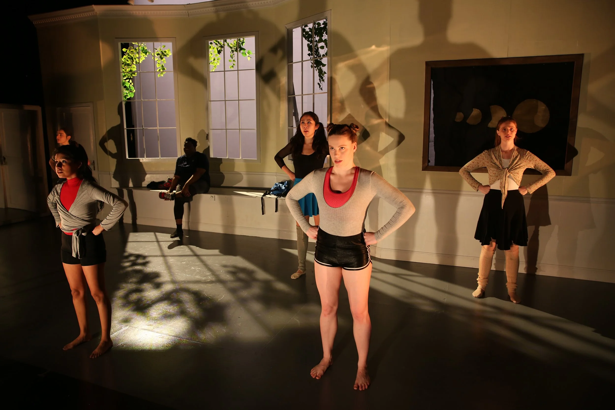   Dance Nation    by Clare Barron  directed by Colette Robert  featuring Anita Abdinezhad, Saby Ramirez, Anne Guadagnino, Damla Coskun, Gillian Abbott, Nate Janis, Stephanie Jeane, Brigitte Thieme-Burdette, and Isaiah Dodo-Williams.  Choreographer: G