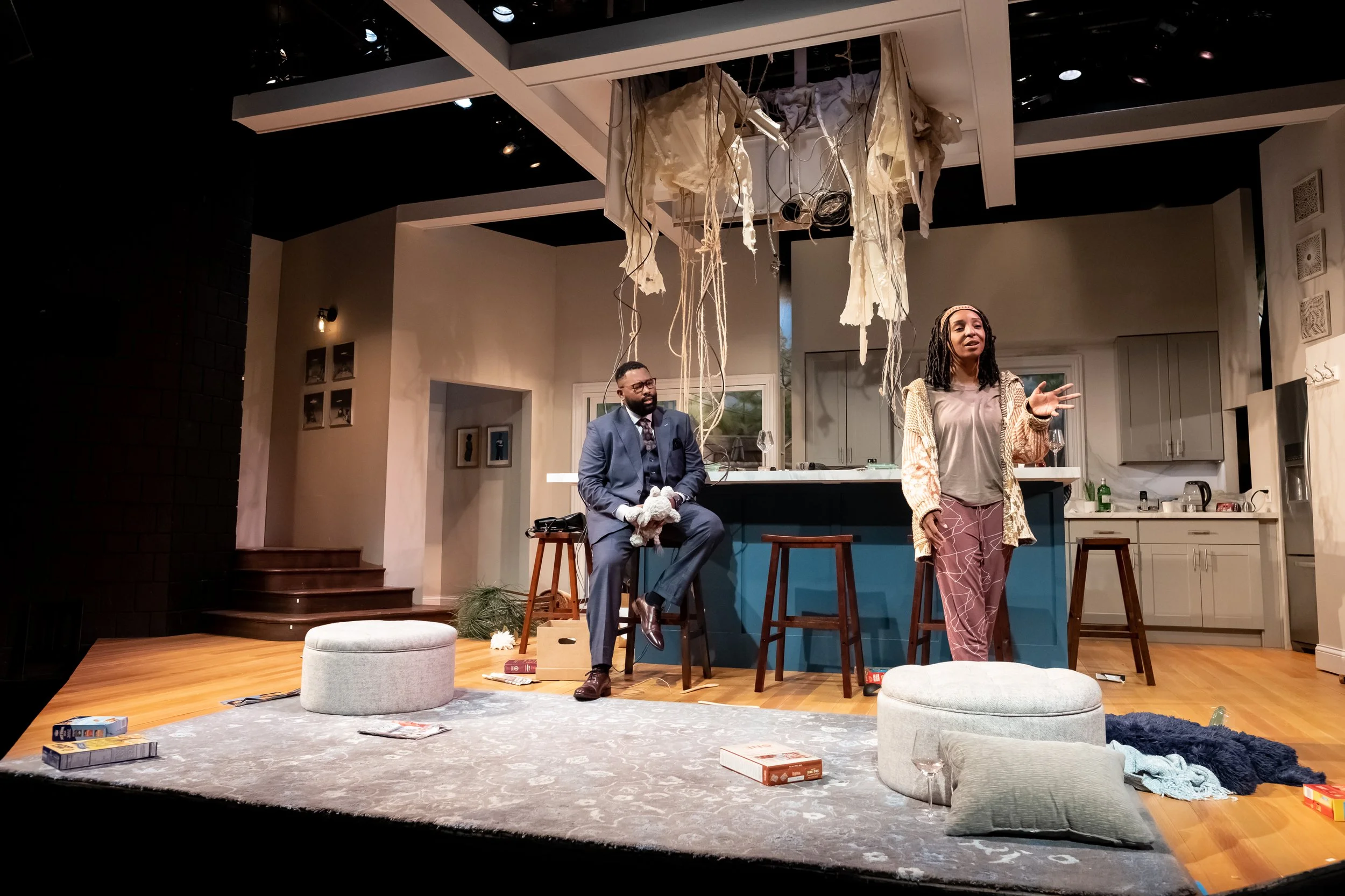  Penumbra Theatre Company presents the world premiere of  Weathering  by Harrison David Rivers  Directed by Colette Robert  Featuring Vinecia Coleman, JuCoby Johnson, Greta Oglesby, Ashe Jaafaru, Austene Van, Oyemen Ehikhamhen &amp; Ashawnti Sakina F
