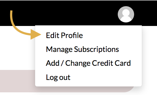 Image 2: Edit Profile