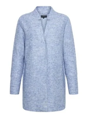 Långkofta ull/viscose