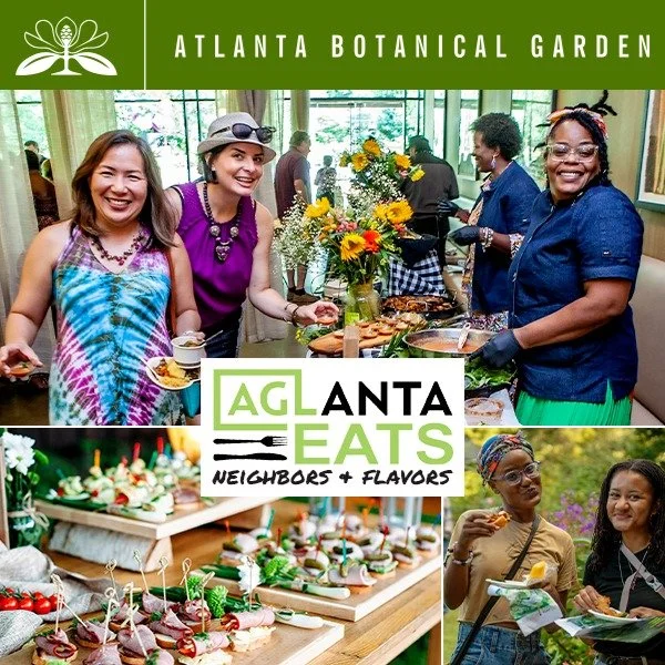 Savor bold bites from top local chefs using farm fresh ingredients at AgLanta Eats: Neighbors + Flavors. Celebrate urban ag and support a resilient food system.

Monday, Aug. 18 | 6&ndash;9 PM

Get Tickets: https://atlantabg.org/calendar/aglanta-eats