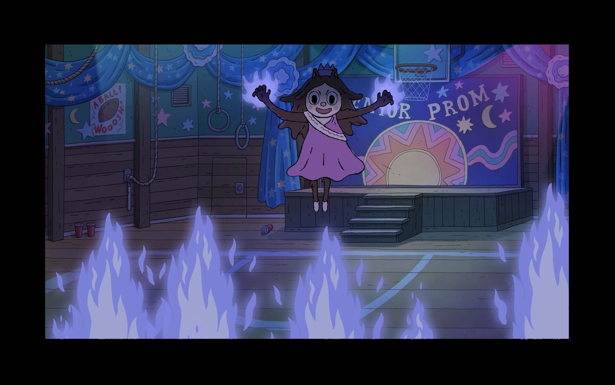 Season 3 Summer Camp Island, Background Paint, Color Supervision