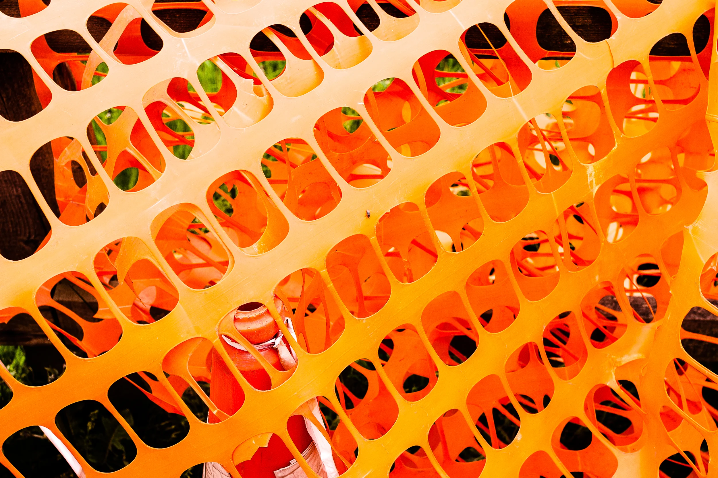 orange mesh I