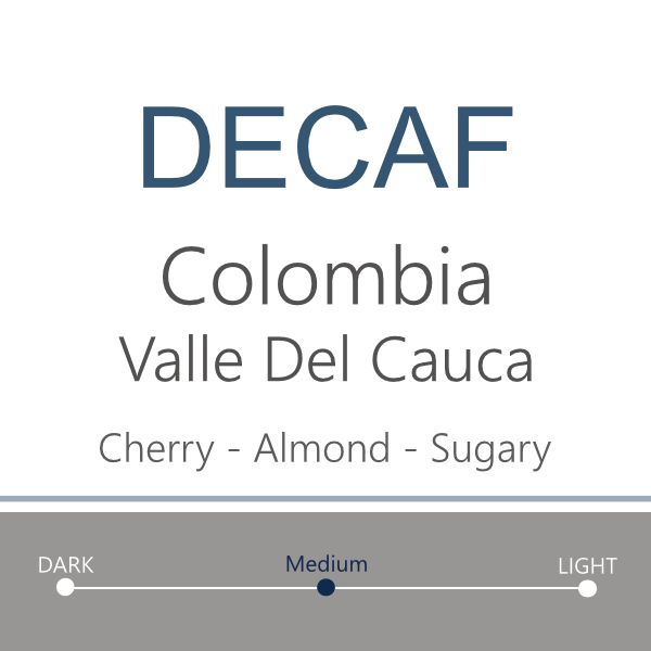 Decaf Colombia - Valle del Cauca - Sugarcane Process