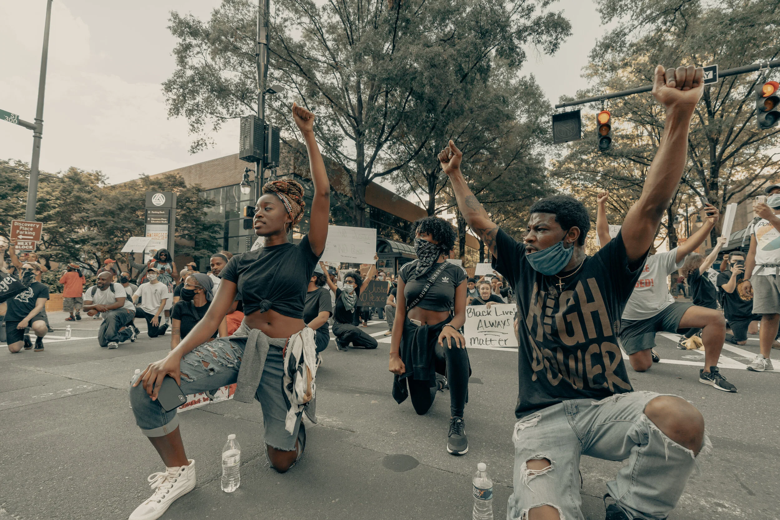 In Solidarity with those Demanding Justice & an end to White Supremacy
