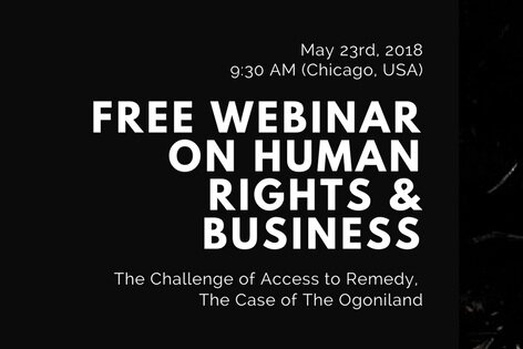 Webinar: Human Rights and Business