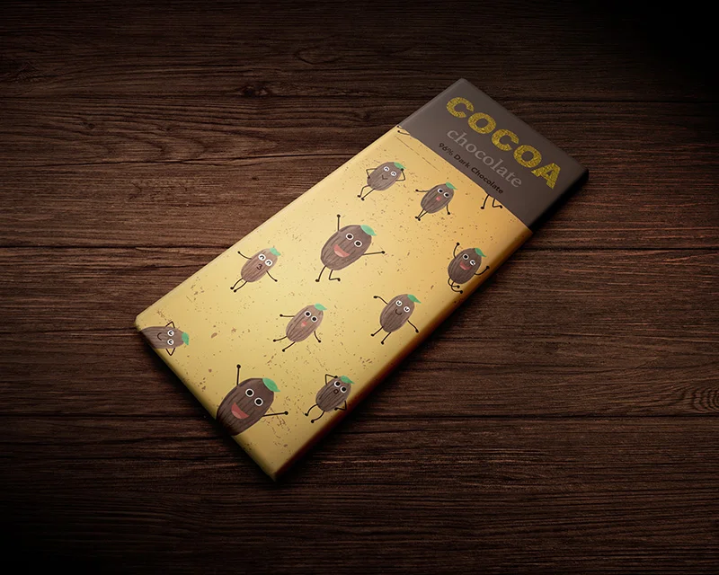chocolate package design