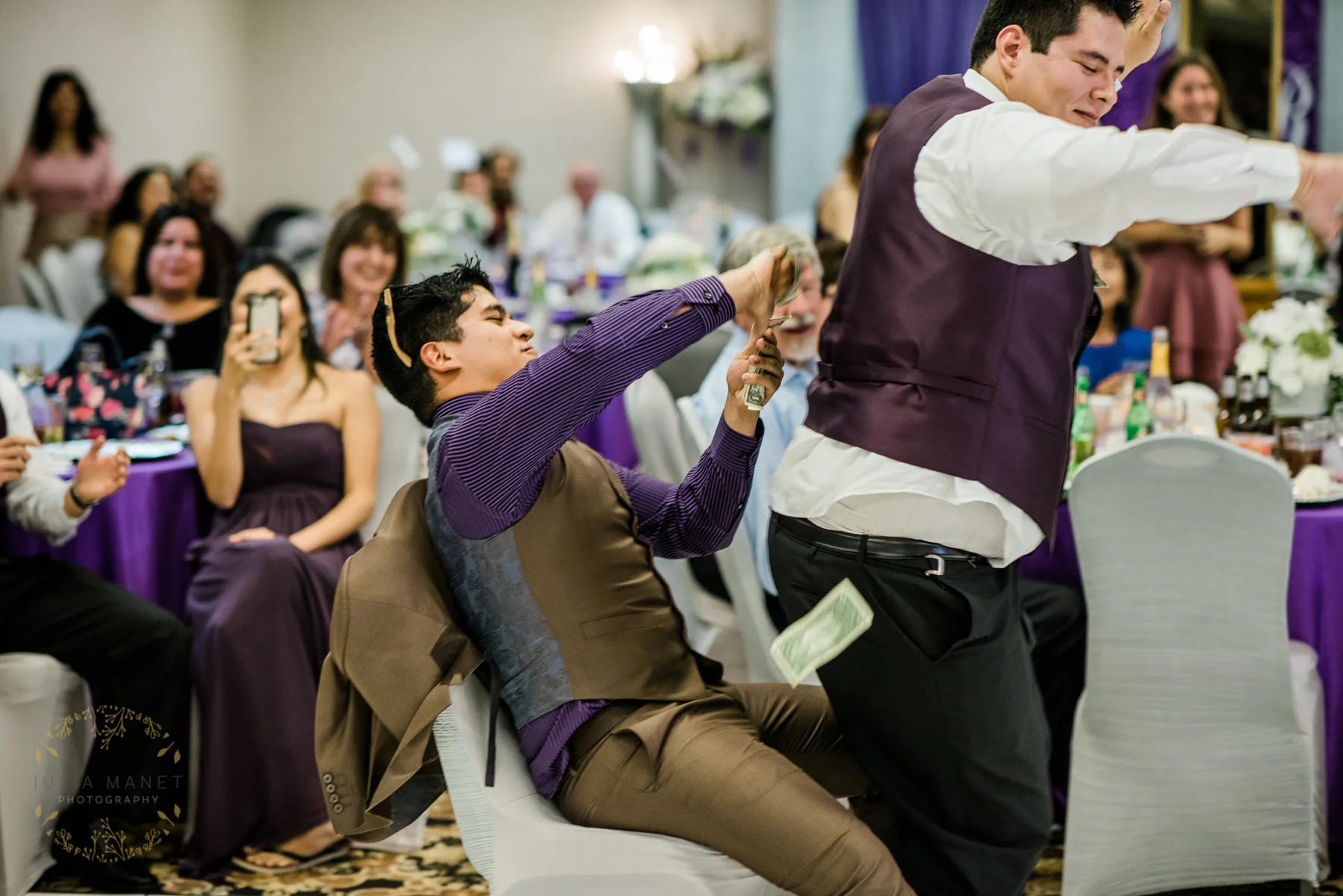 Here’s one way to do a dollar dance!