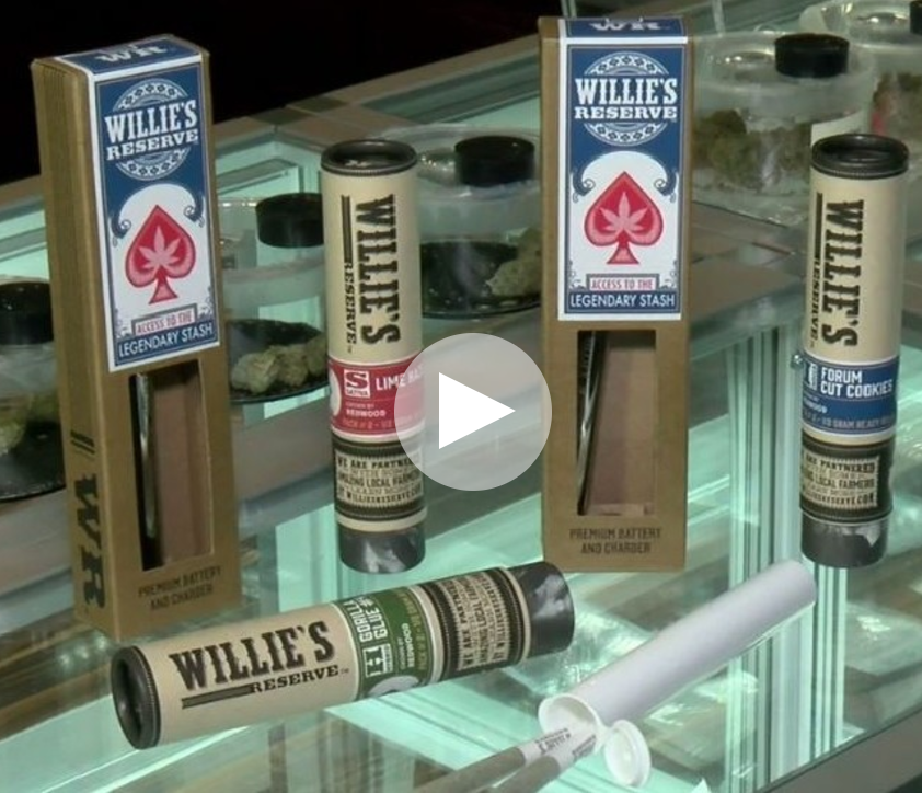 Willie Nelson products kick off 'mature' marijuana market in Las Vegas