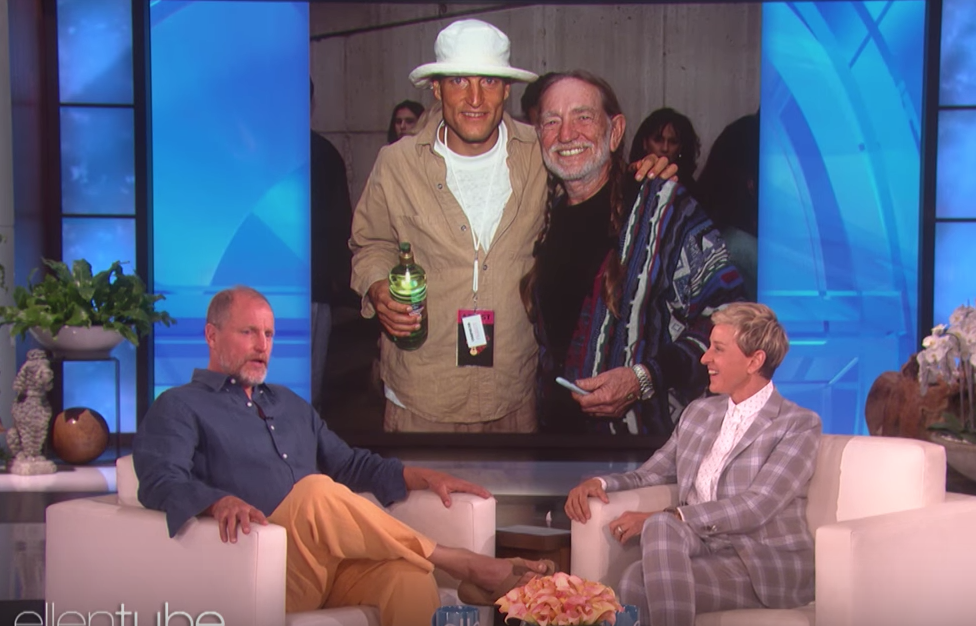 Willie Nelson Broke Woody Harrelson's Pot Sober Streak