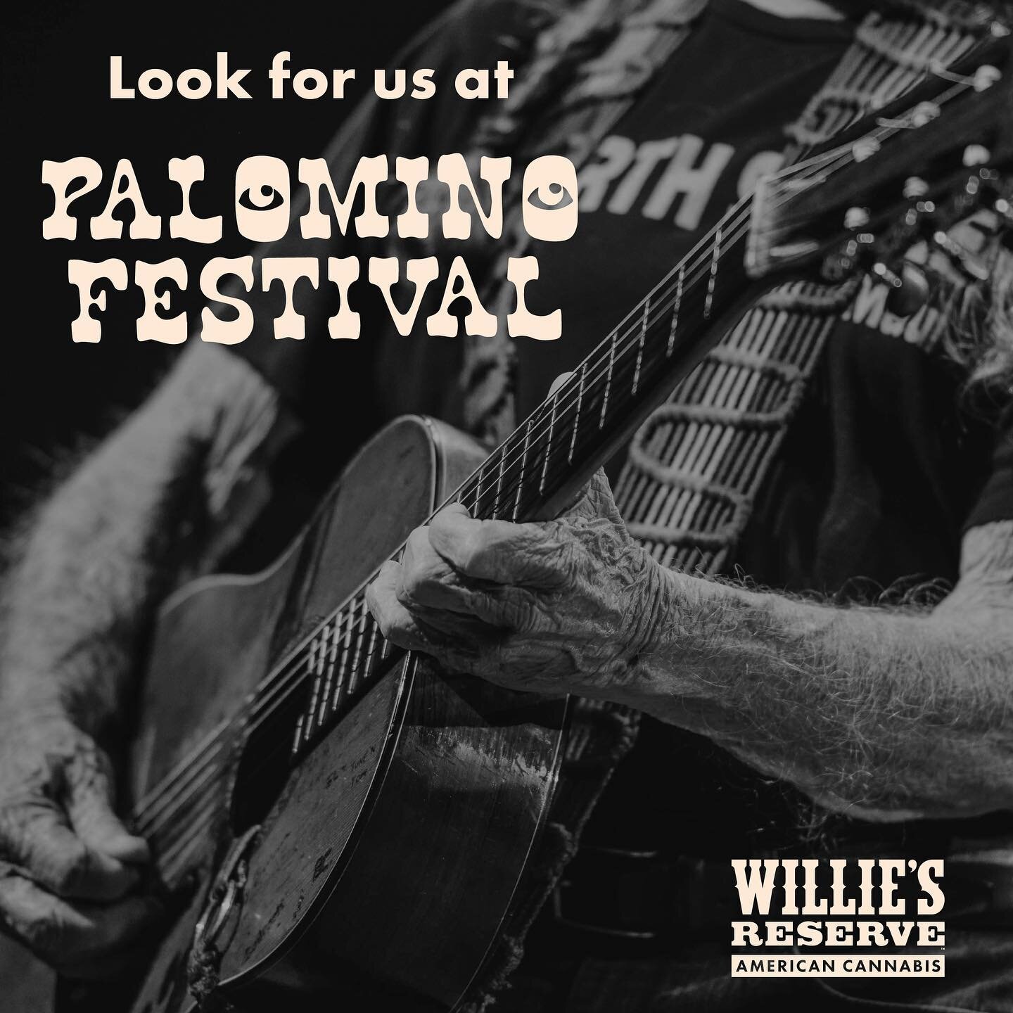 Find us this Saturday at @palominopasadena music festival in the merch booth! We will have a few tees and other fun items for our friends living or visiting California this weekend! Willie will be joining his friends Kacey, Orville, and many others s