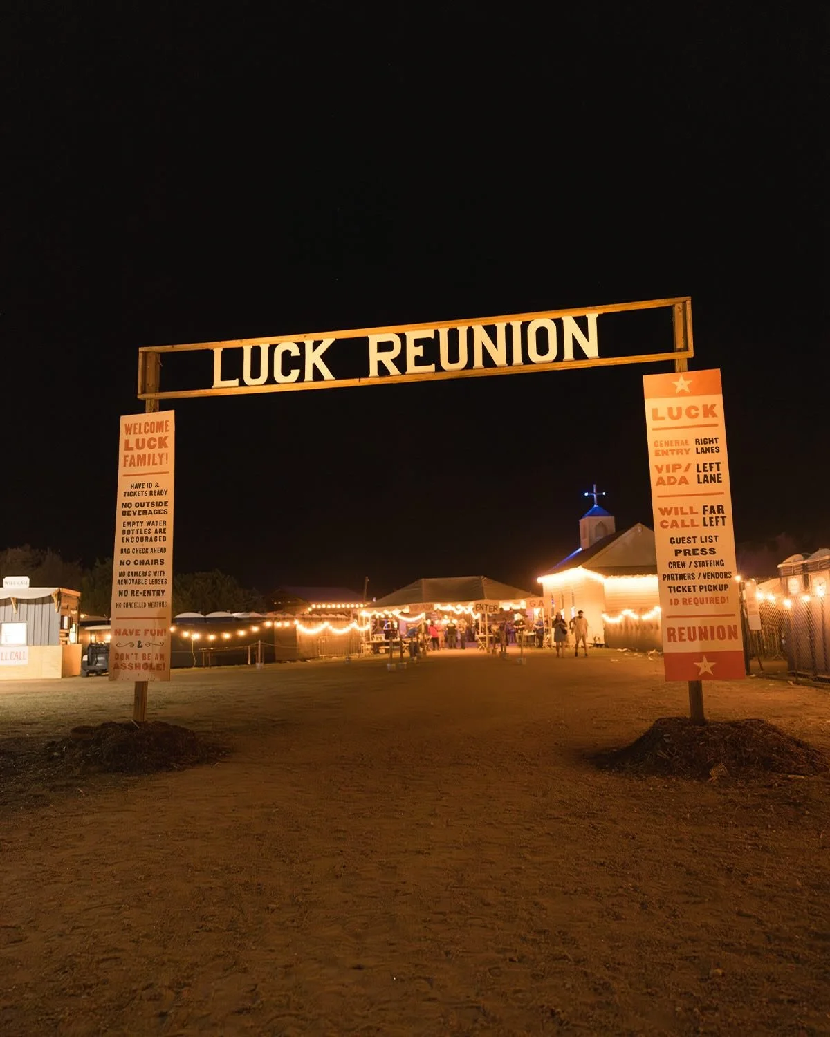 Grateful to be part of the magic at Luck Reunion 🌵🎶 Surrounded by good people, great music, and the spirit of Willie that keeps us rolling.