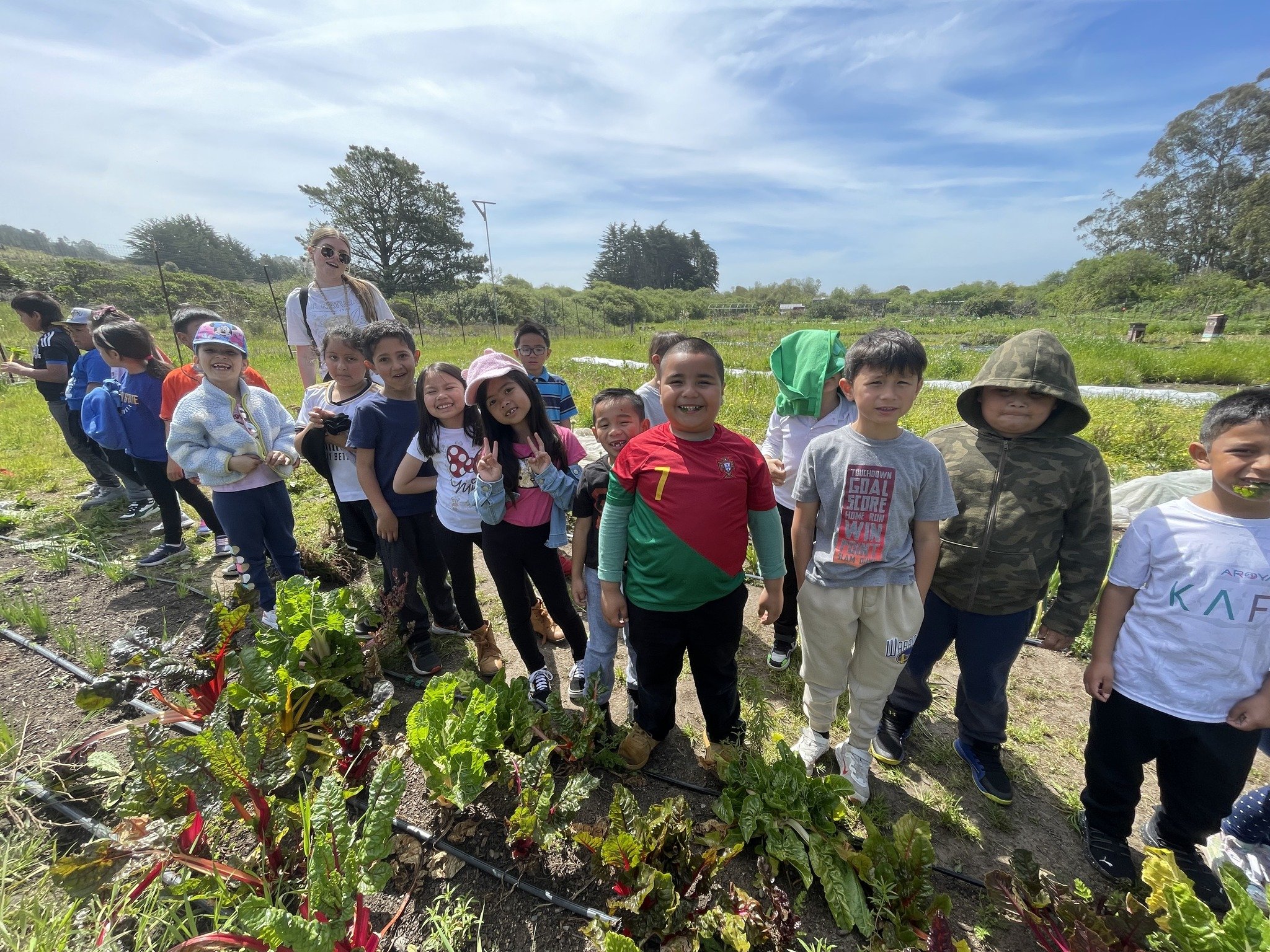Kids in the chard! This is a field trip to The HEAL Project farm -- the San Mateo County School Farm, in El Granada, California on a day in April. We grow healthy kids from the ground up, right here on the coastside. Happy!
#thehealprojectusa #elgran
