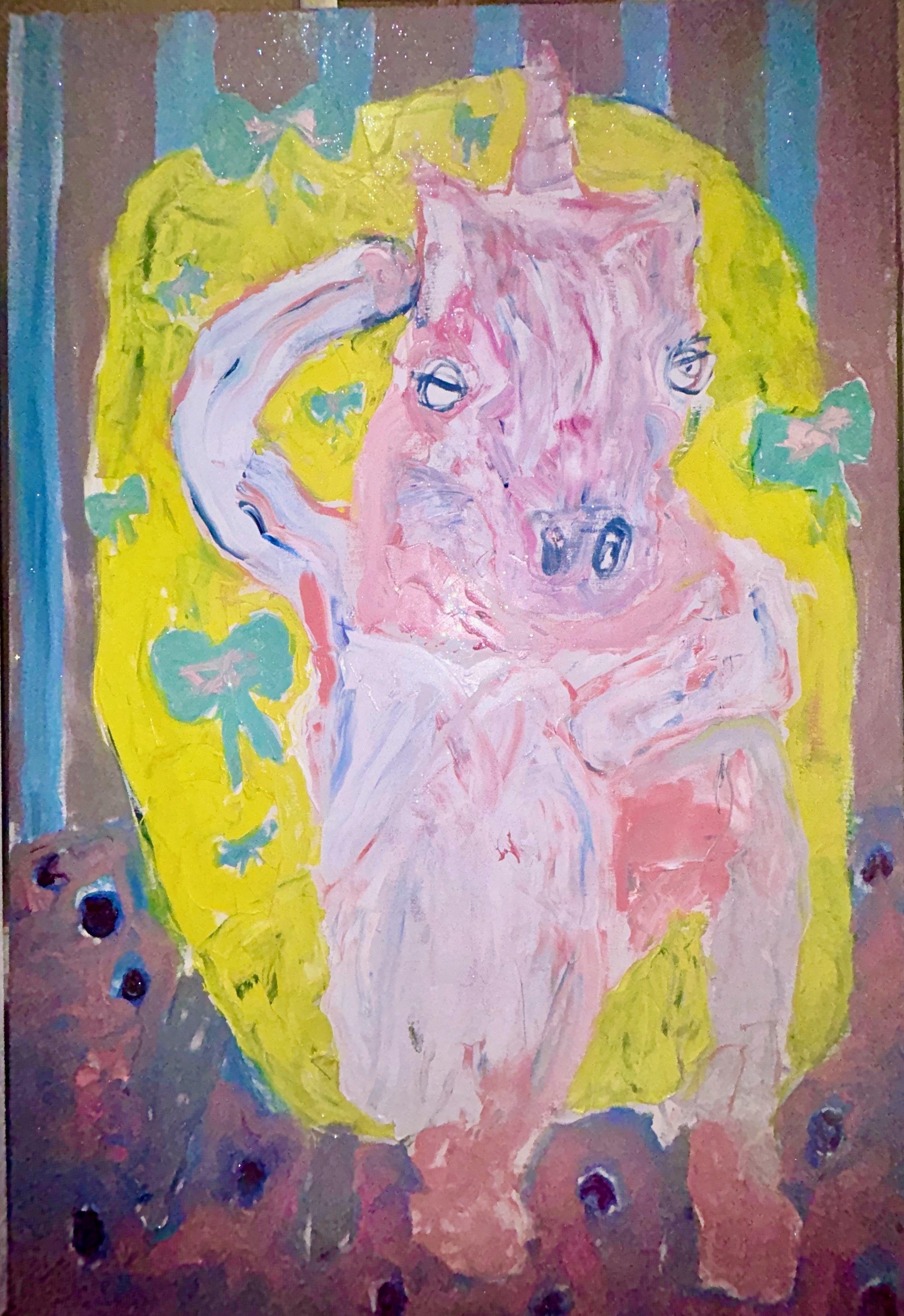 "Unicorn Mask" (2024)