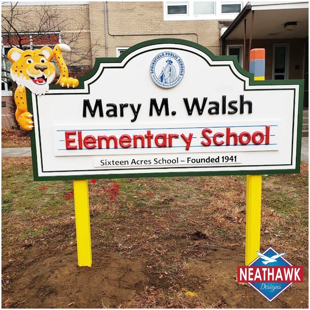2019 ASchool Sign for
@MaryMWalshElementarySchool
4ft x 5ft
vCarve &amp; 2D &amp; 3D
Designed in house
Materials: PVC
Custom in house made 'pencil' posts
Location: Springfield, Ma
&bull;
&bull;
Order your custom sign today!
(413) 441-8481
www.Neathaw