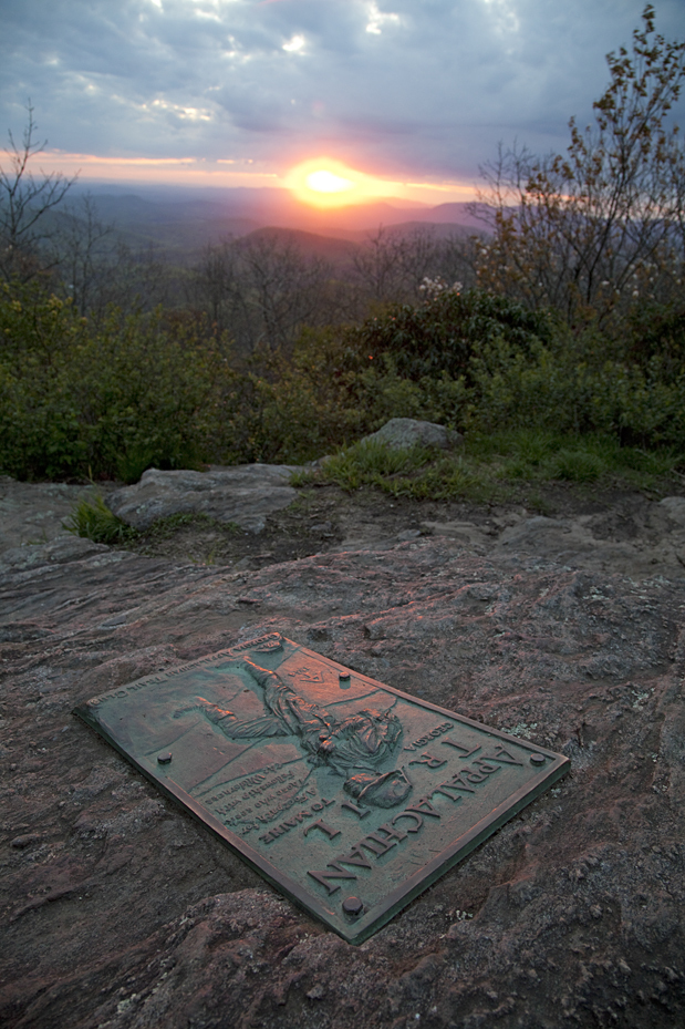  "Appalachian Trail, Sam's Gap"- Ron Roman 