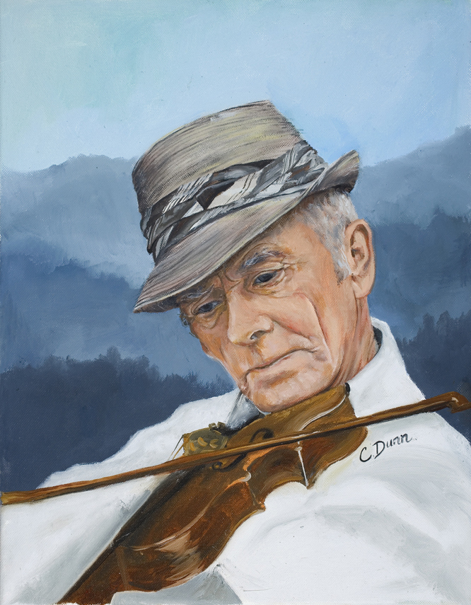  "Fiddler" by Cristy Dunn 