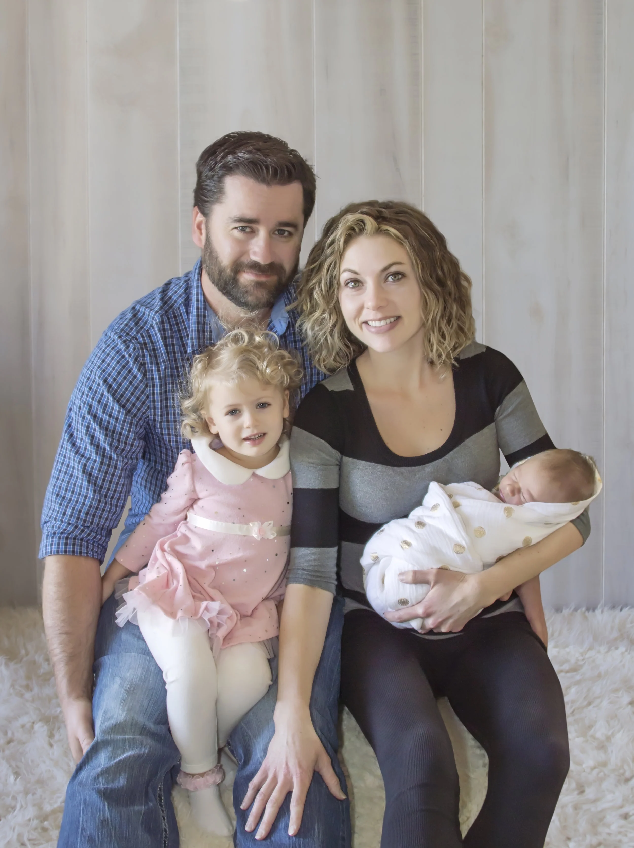 Newborn Photo Boy with Family