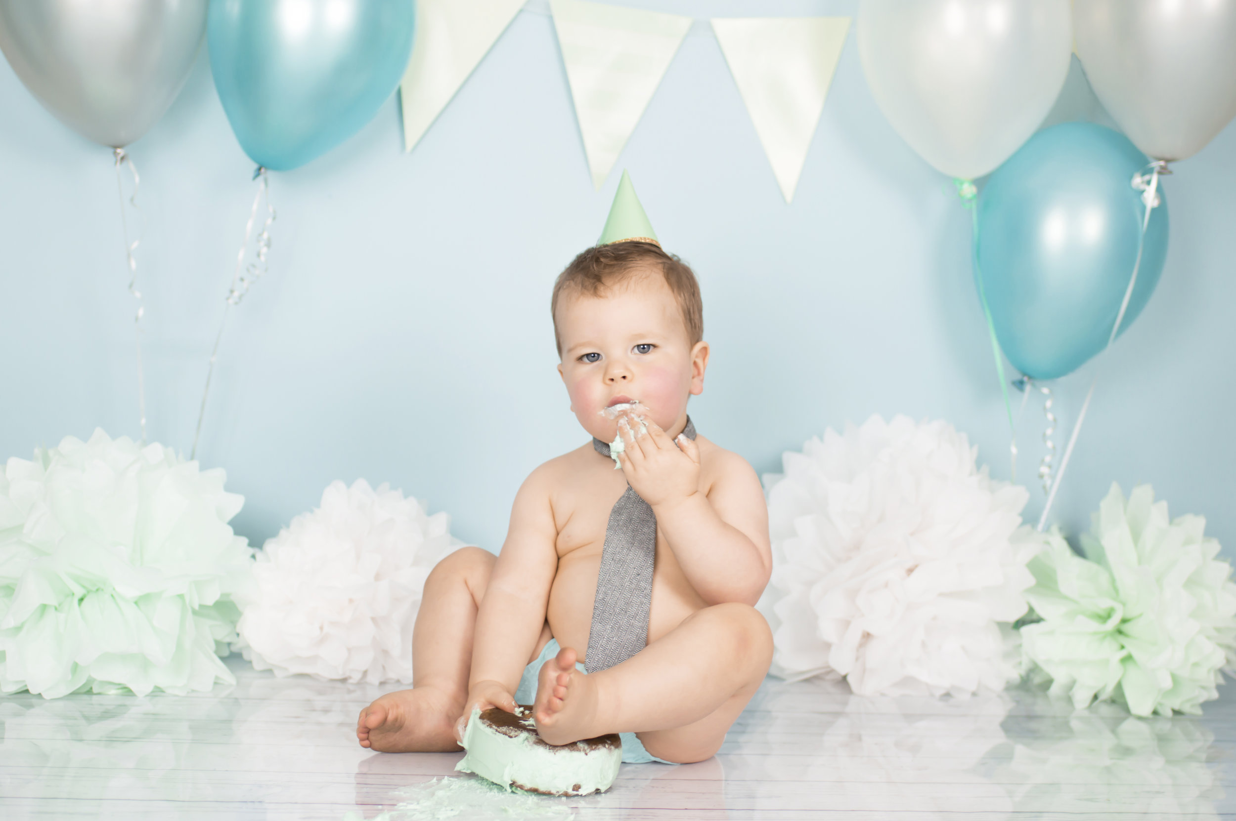 Baby Boy Cake Smash
