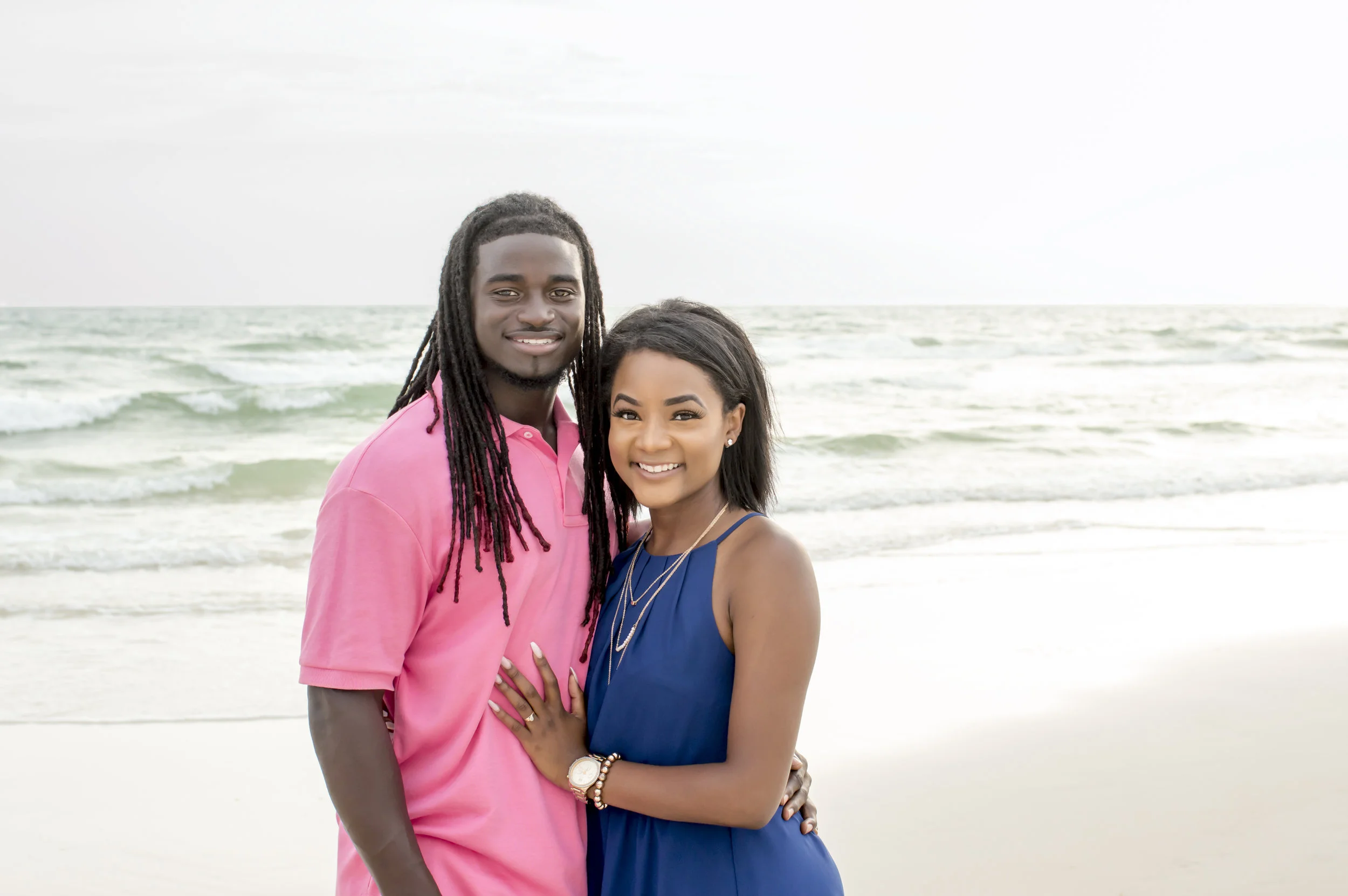 Couple on Beach Photo in panama City