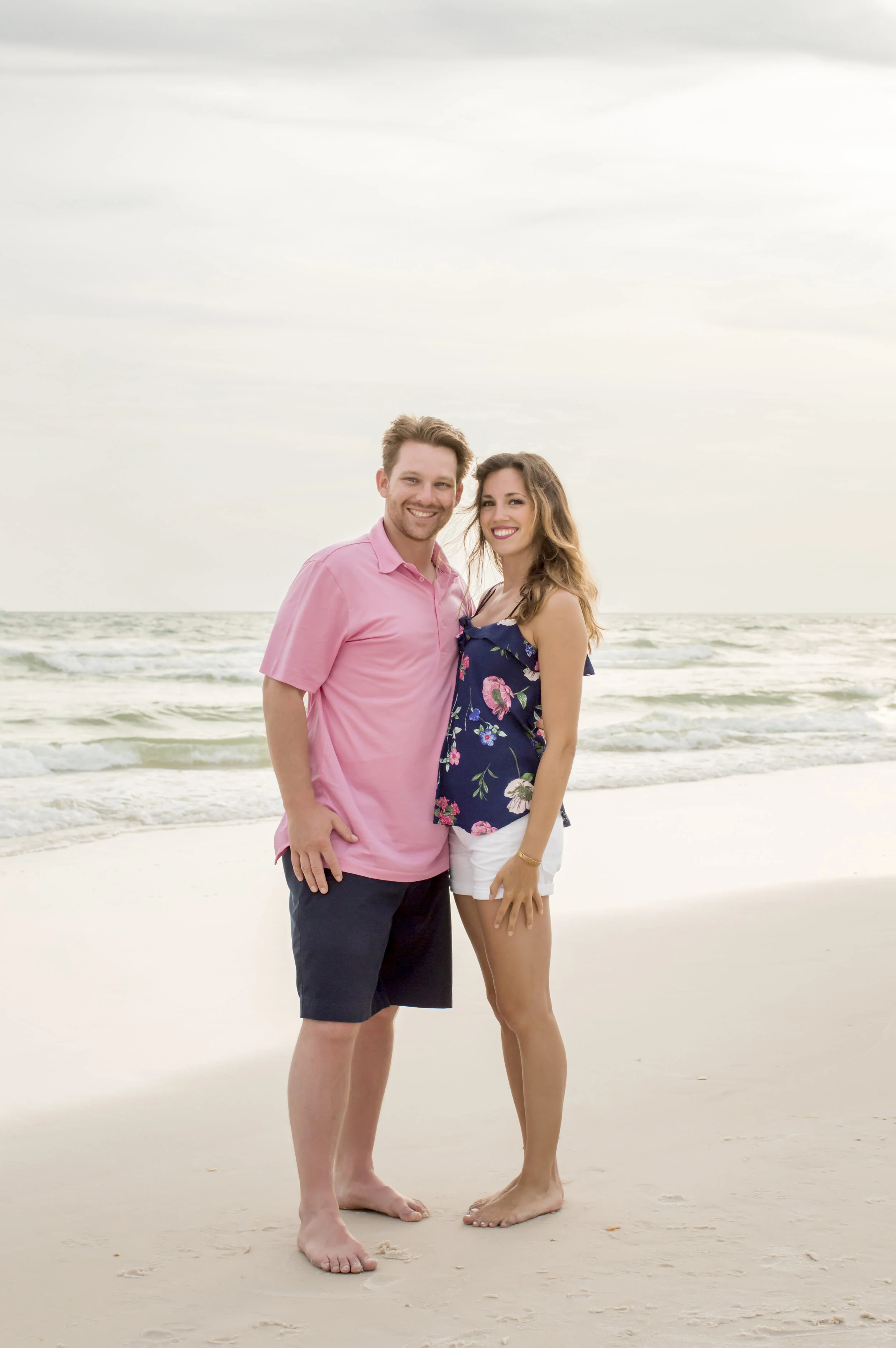 Couple on Beach Photo in panama City