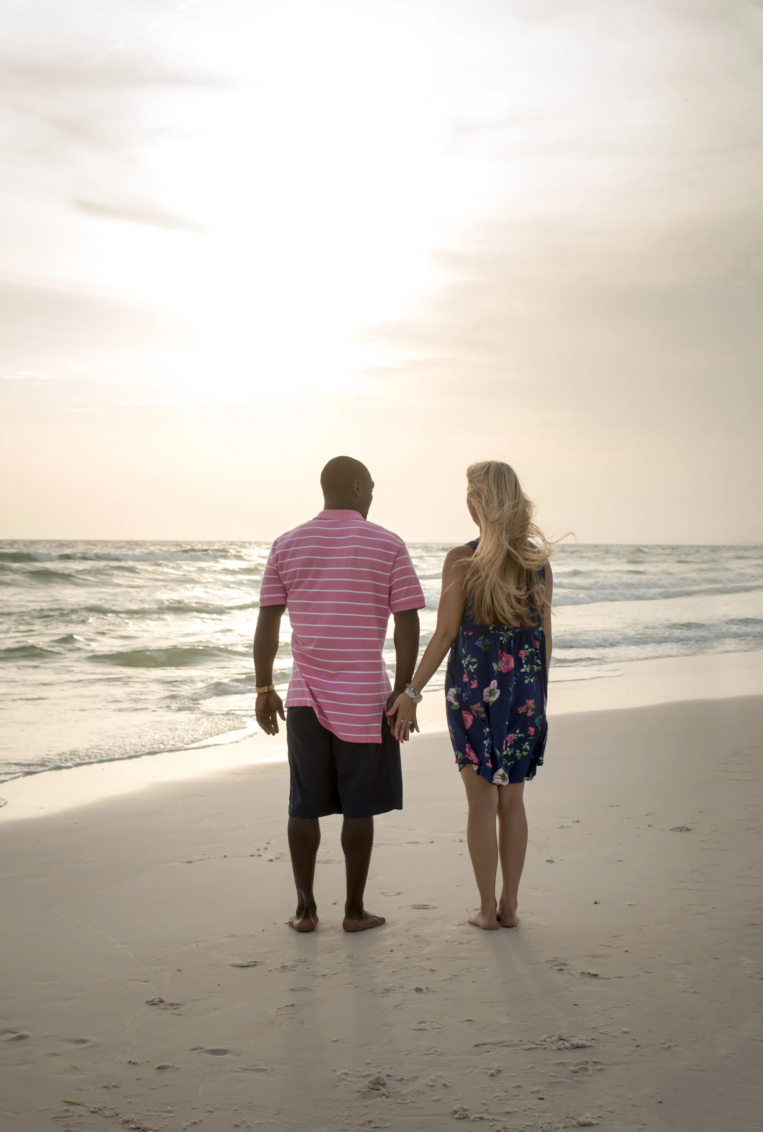 Couple on Beach Photo in panama City