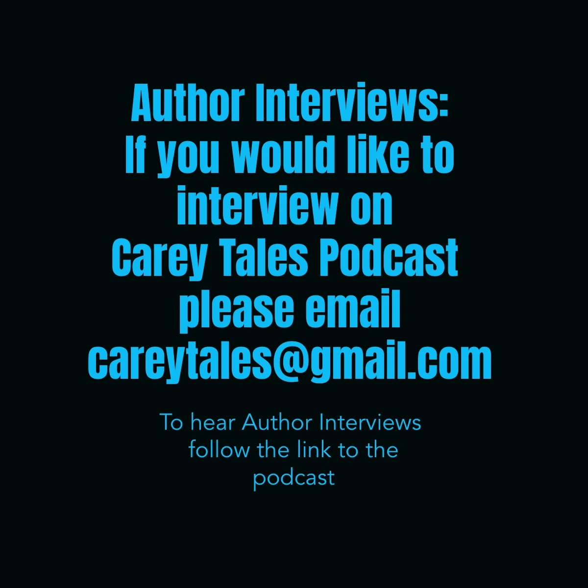 Please click on “Authors” below for list of past authors on the show