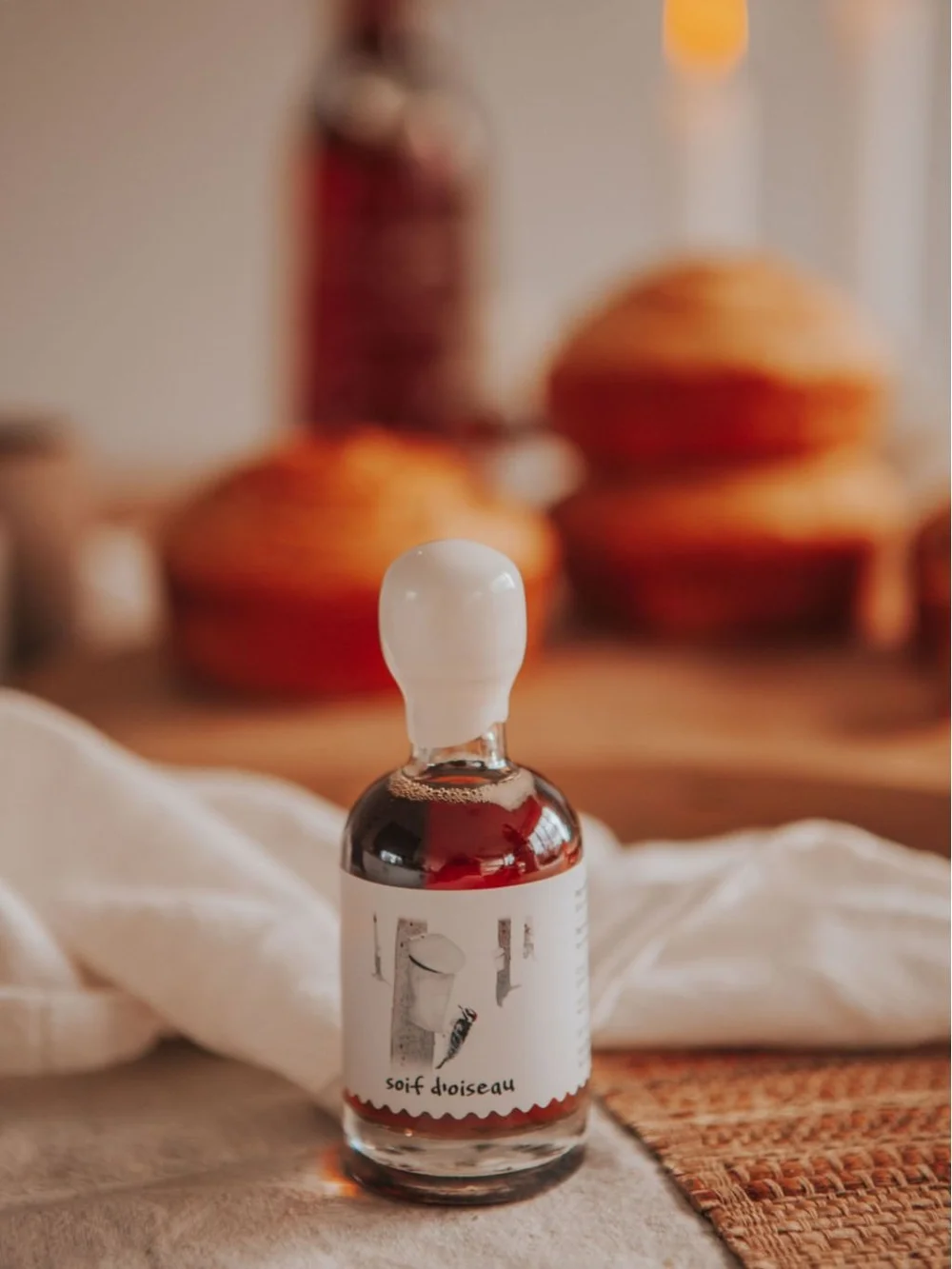 DODAMOUR Distributeur Miel Et Sirop Acrylique 95,8g Avec Poignée - Anti-Goutte Pour Érable, Chocolat, Sucre, Huile - Bocal Cuisine Pot Miel Anti-goutte Dodamour