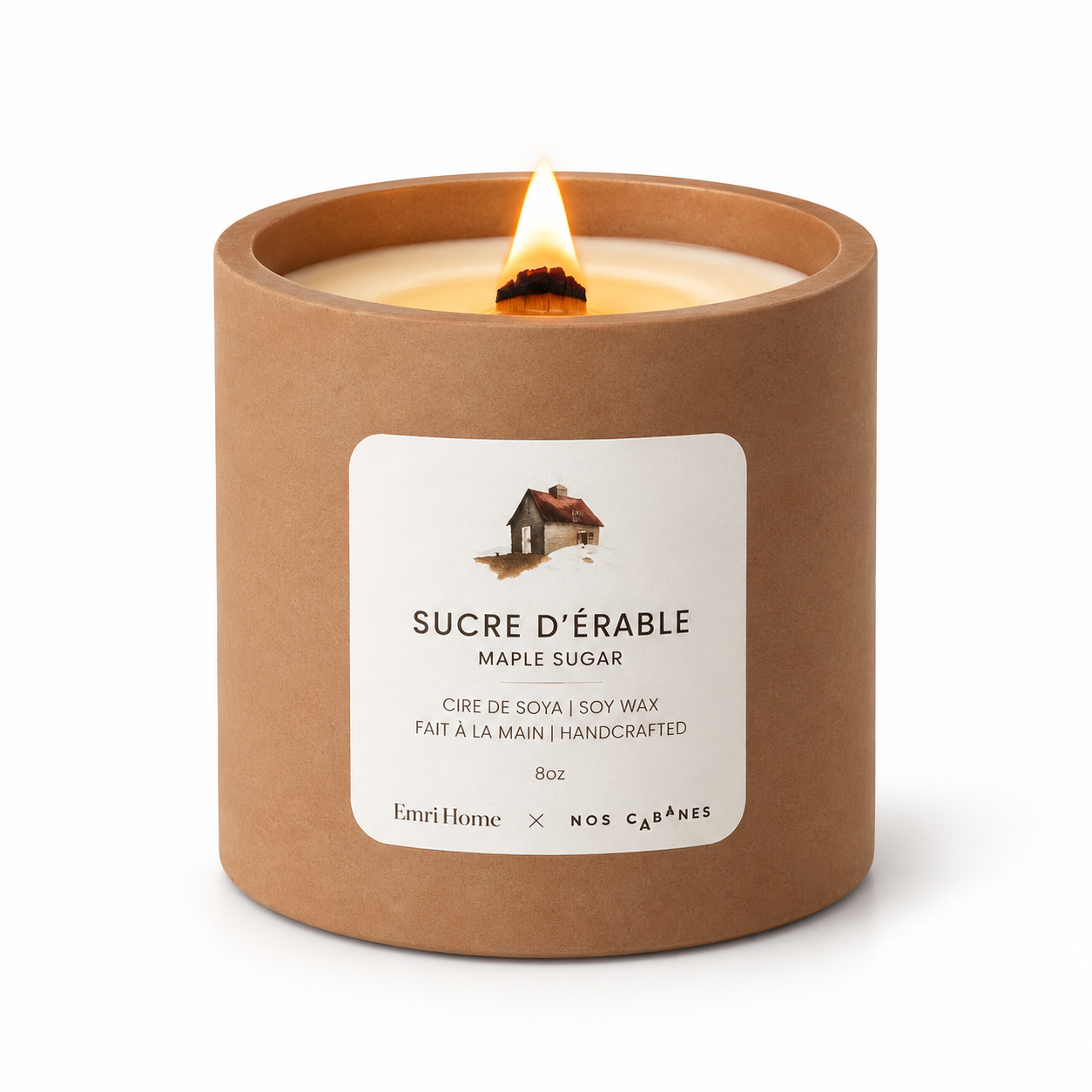 BOUGIE AU SUCRE D'ÉRABLE
