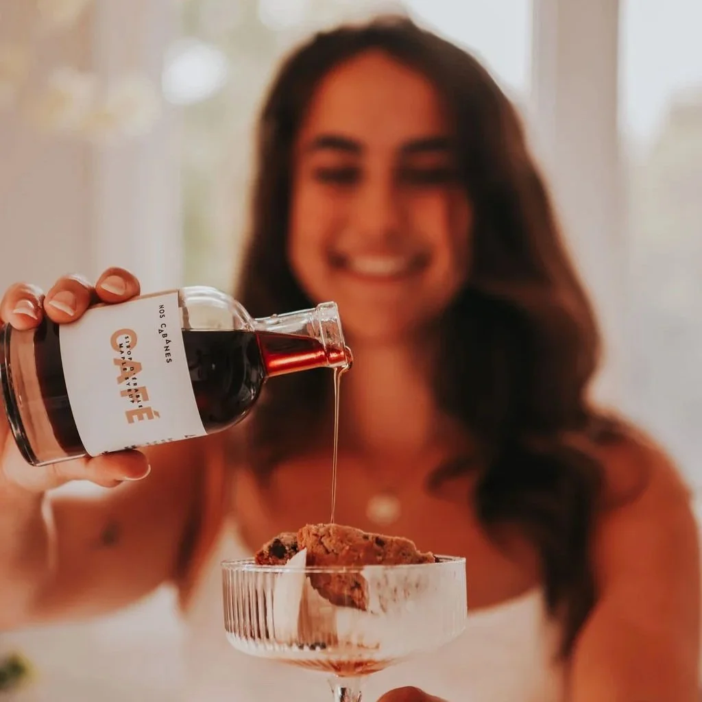 Coffee-Infused Maple Syrup