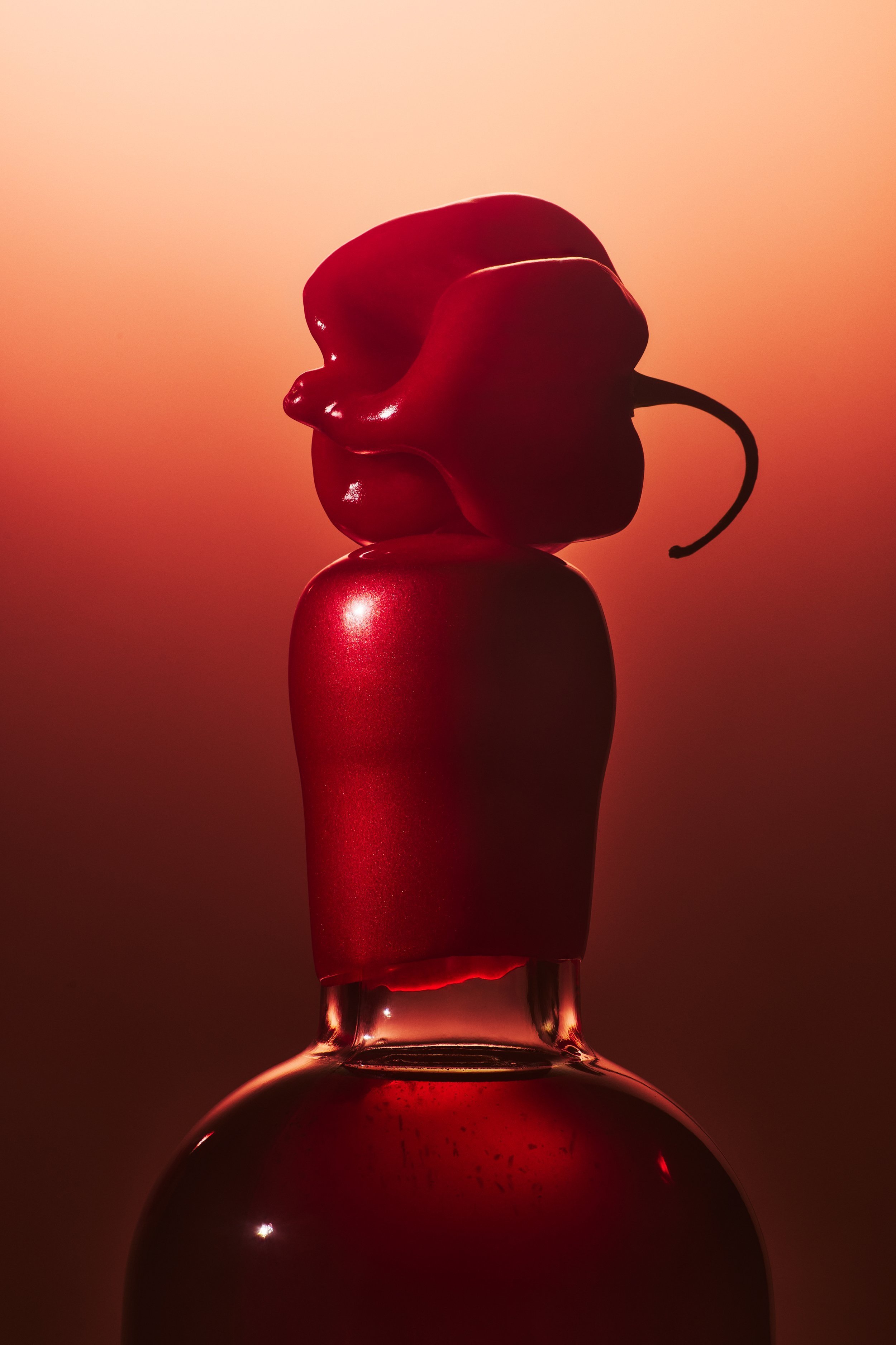 NOUVEAU Sirop d'érable fumé et infusé aux piments forts 200ml