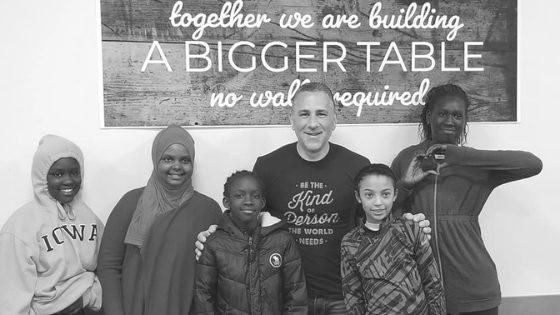 How do we build a bigger table? Through love. 