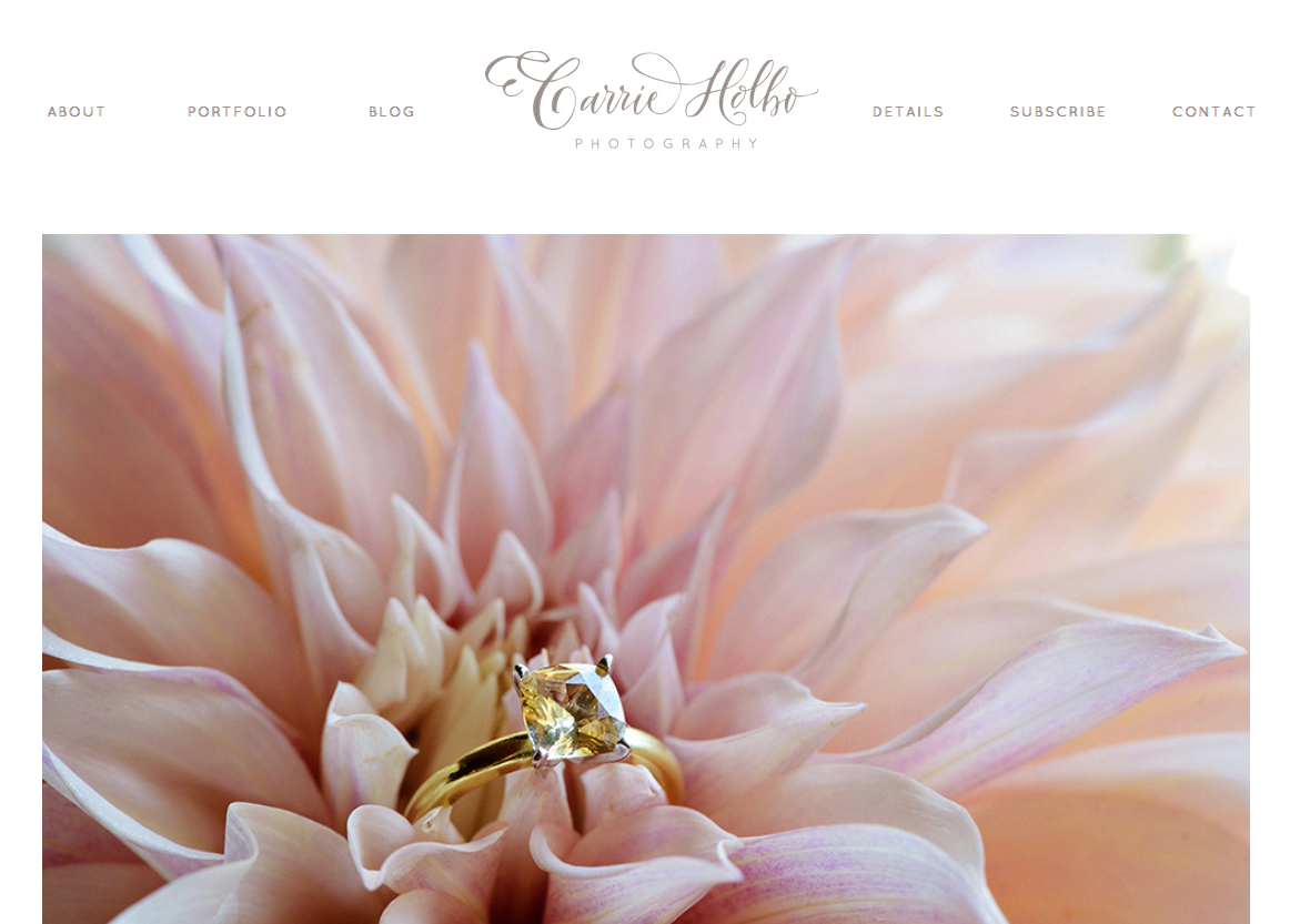 Logo | Carrie Holbo Photography