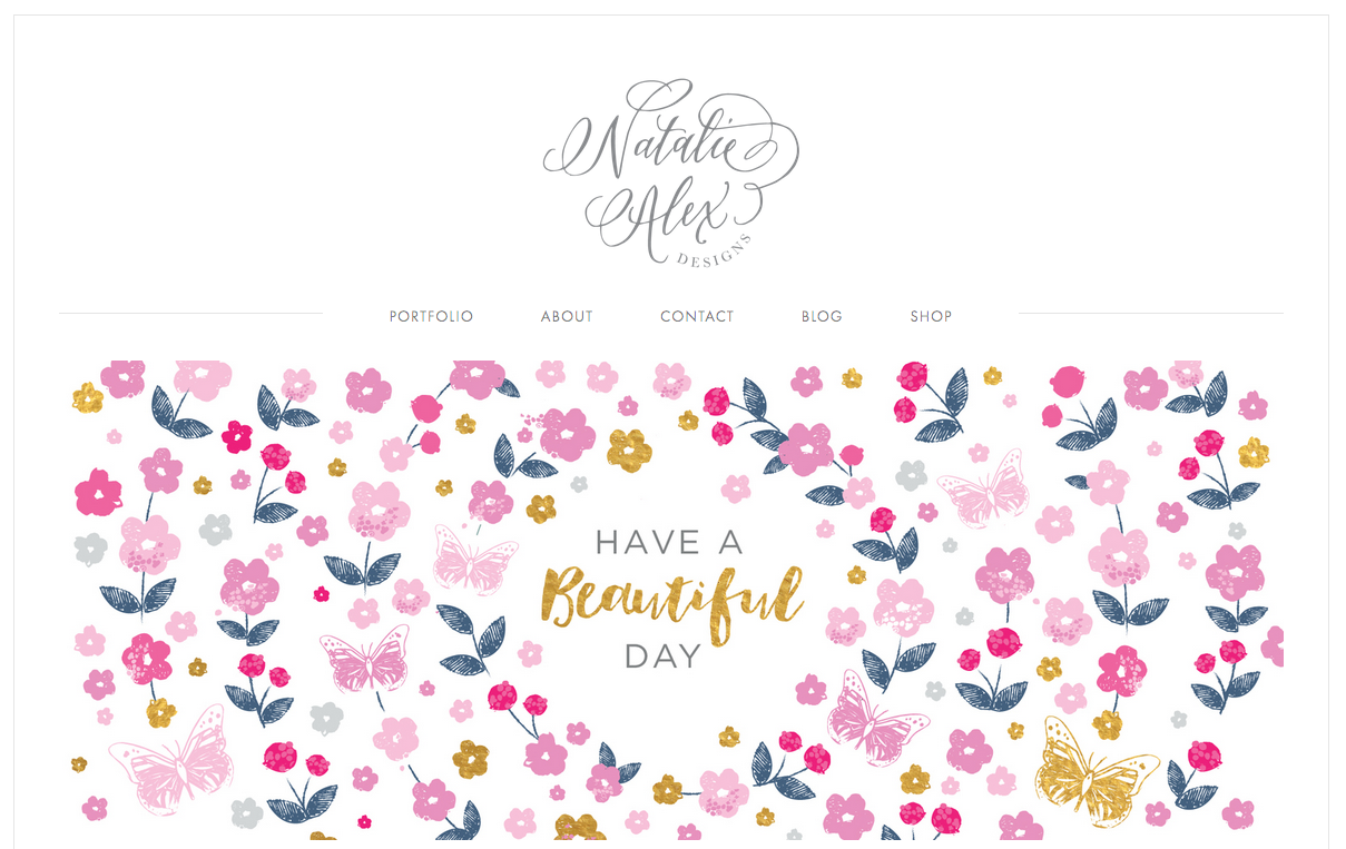 Logo, Natalie Alex Designs