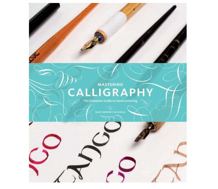 Cover Image Lettering, "Tango", Mastering Calligraphy by Gaye Godfrey-Nicholls